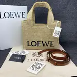 LOEWE 羅威 肩背包 自然系 日本直送 二手