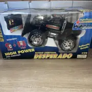 VINTAGE OFF ROADER SUPER RACING DESPERADO RC WITH REMOTE 1:14 Good Year Tires