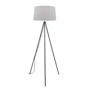 Telbix White/Dark Grey Anna Floor Lamp