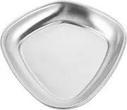 Baluue Nail Tray Nail Tools for Nail Art Clear Nail Polish Nails Nail Oil Craft Storage Containers Small Containers with Lids Manicure Trays Empty Stainless Steel Silver
