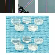 10pcs 8mm Line Shape for 200nm-1100nm Laser Diode Module Plastic Lens