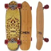 Omen Mandela Surfcraft 29" Cruiser Skateboard Complete Venture Bronson OJ Wheels