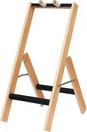 ａ aternee Multiple Guitar Stand Guitar Holder Removable Retainers Lightweight Non Scratch Padding Guitar Rack Wooden for Guitar Bag, hold 2 Guitar