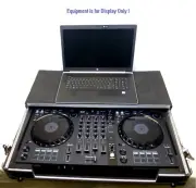 LASE Euro Style Case For Pioneer DDJ-FLX6 Controller with Glide for Laptop.