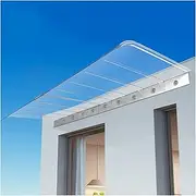 Patio Roof DIY Kit Modern Design Outdoor Garden Canopy Awning Patio Porch Entryway Rain Guard & Window Canopy for Gazebo Roof 50 * 210cm/19.6 * 82.6 inch