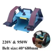 Electric DIY Belt Sander Mini Grinder Knife Polishing Grinding Sharpener Machine