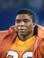 Cornerback Jeremiah Castille Tampa Bay Buccaneers looks on from th- Old Photo