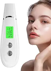 Skin Moisture Meter | Facial Moisture Tester,Professional Portable LCD Display Water Oil Detector, Face Care Device For Women Girls