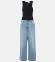 [Alaia] Alaïa Denim jumpsuit AU 10 blue