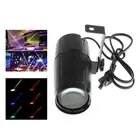 Mini DJ Pinspot Light Flash Light 3W LED Bulb Party Disco 8Colors