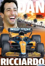 DANIEL RICCIARDO F1 DRIVER TEAM BIG 420mm POSTER,RENAULT, MOTOR RACING CAR,3