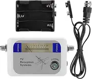 TV Antenna Signal Strength Meter, SF9507 -T Satellite Finder TV Digital Signal Strength Meter with Battery Charger, Sat Finder - Analog Meter - C Band Lnb - Lnb Ku Band