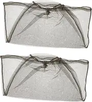 2 Pack Insect Hat Mesh Covers Netting Caps for Outdoor Protection Anti-Fly Mosquito and Bee Beach Camping Garden Use