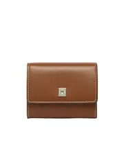 Leather purse One size amber brown