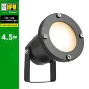 HPM 12V LED Garden Light Pond Spotlight 4.5W Warm White 3000K IP68 DIY Black