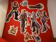 Golden Sun Dark Dawn Nintendo DS Store Window / Wall Sticker Display Promo