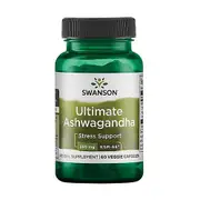 Swanson Ashwagandha Ultimate KSM-66, 250mg 60 vegetable capsules