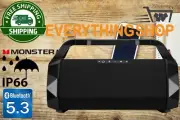 MONSTER STREET BOOMBOX BLUETOOTH 5.3 SPEAKER-1 YEAR WARRANTY