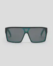 [Unit] Unit Men's Command Polarised Sunglasses in Black/Teal One Size Black/Teal