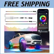Dynamic RGB LED Strip Lights for Cars - 16 Million Colors & Smart Control