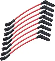 iplusmile 8pcs Spark Plug Ignition Wire Spark Plug Wire for Car Auto Car Ignition Wire Accessories for Car Replacement Ignition Wire Ignition Wire for Car Auto Spark Plug Wire Rubber