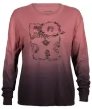 Fox WOMENS SENSORY DYE LS TEE - Cordovan