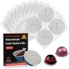 Universal Aluminum Foil Seal Lids for Nespresso Pods 200pcs Vertuo pod lids