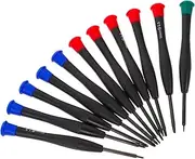 DOITOOL 11 Pcs Precision Screwdriver Tool Kit Compatible Precision Screwdriver Set Eyeglass Repair Phone Watch Jewelry