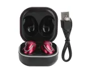 Bluetooth Earphone Noise Reduction Wireless Earbuds Fit for Samsung Galaxy r175/r180/s6/sePurple Red