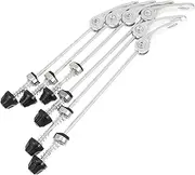 Sosoport Bike Accessory 3 Pairs Aluminum Quick Release Skewer for Wheel Hub Road Mountain Bikes