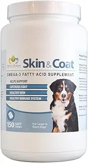 Pet's Choice Pharmaceuticals LXL150 150 Count Skin & Coat Omega Soft Chews for Large to Giant Dogs