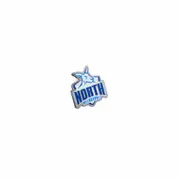 North Melbourne Kangaroos AFL Logo Pin