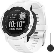[Leonids] Sport Bands for Garmin Instinct/Instinct 2 Watch Bands, Soft Silicone Replacement Straps for Garmin Instinct Tide/Instinct Tractical/Instinct Dual Power/Instinct Dual Power Surf/Instinct Esports Band