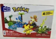 Pokémon Kanto Region Team Pikachu Squirtle Bulbasaur MEGA Construx Charmander