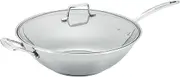 Scanpan Impact Covered Wok, 36 cm Silver