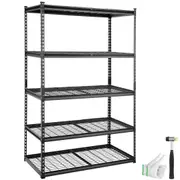 Storage Shelving Unit Garage Storage Rack 5-Tier Adjustable 907.2 kg Load