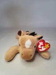 TY Beanie Baby - DERBY the Horse (Diamond with Yarn Mane - 1995 - MWMT