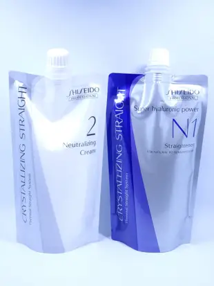 (華明)2015最新包裝日本SHISEIDO 資生堂 水質感 N  燙髮劑.(受損髮專用)(燙直)