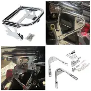 Quick Release Two-up Tour Pack Rack Mount & Docking Kit For Harley Touring 97-08