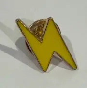 Yellow Flash or Lightening Bolt - Enamel Pin