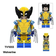 8Pcs Marvel Superhero Series Action Figure Building Blocks Minifigures Mini Figures Playset Toy Kids Birthday Gift