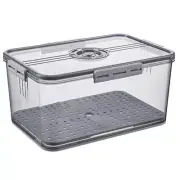 2X(Bread Box for Kitchen Counter, with Lid, Bread Holder M4S7)5748