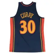 Golden State Warriors Steph Curry 30 Road 2009-10 Hardwood Classics Swingman ...