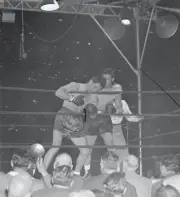 Louis Boxing Against Schmeling 1938 Old Boxing Photo