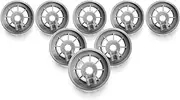 Dishwasher Lower Basket Wheels (Dishwasher), Contents: 8 Pieces, 36 mm Diameter, Suitable for Bosch, Siemens, AEG Favorit, Privileg, Zanussi, etc. by CleanMonster