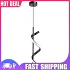 Modern Chandelier Lamp Nordic Bedside LED Indoor Hanging Lighting (White)