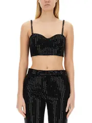 [Michael Kors] Michael Kors-Crepe Bustier Top-Donna 2