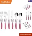 Children's Cutlery Stainless Steel 6pcs Set/Kids Cutlery/Toddler Utensils/Fla...