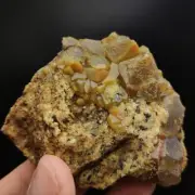 Natural Nice Size Astrophyllite Included Quartz Crystal From KP Pakistan, 205g