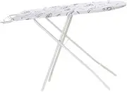 Folding Ironing Board Portable Ironing Board 4 Height Adjustable Metal Ironing Board for Apartments Bedroom Dorm Living Room Home